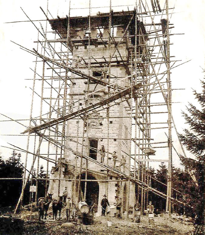 Bau Georg Victor Turm 1905