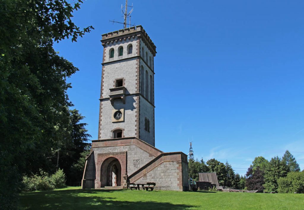 Georg Viktor Turm Blick von Osten