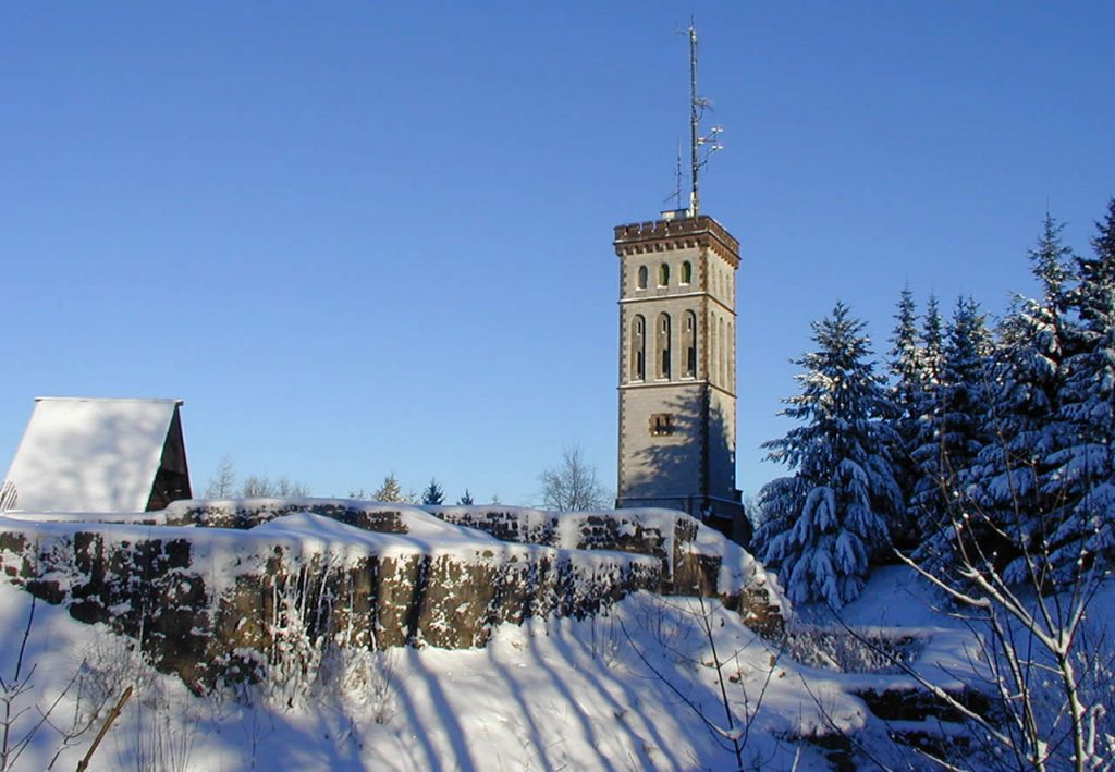 Georg Viktor Turm im Winter